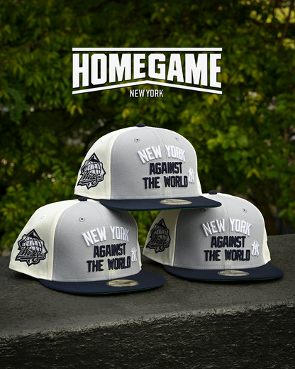 New York Yankees 1999 World Series Against The World Grey/Navy 59Fifty New Era