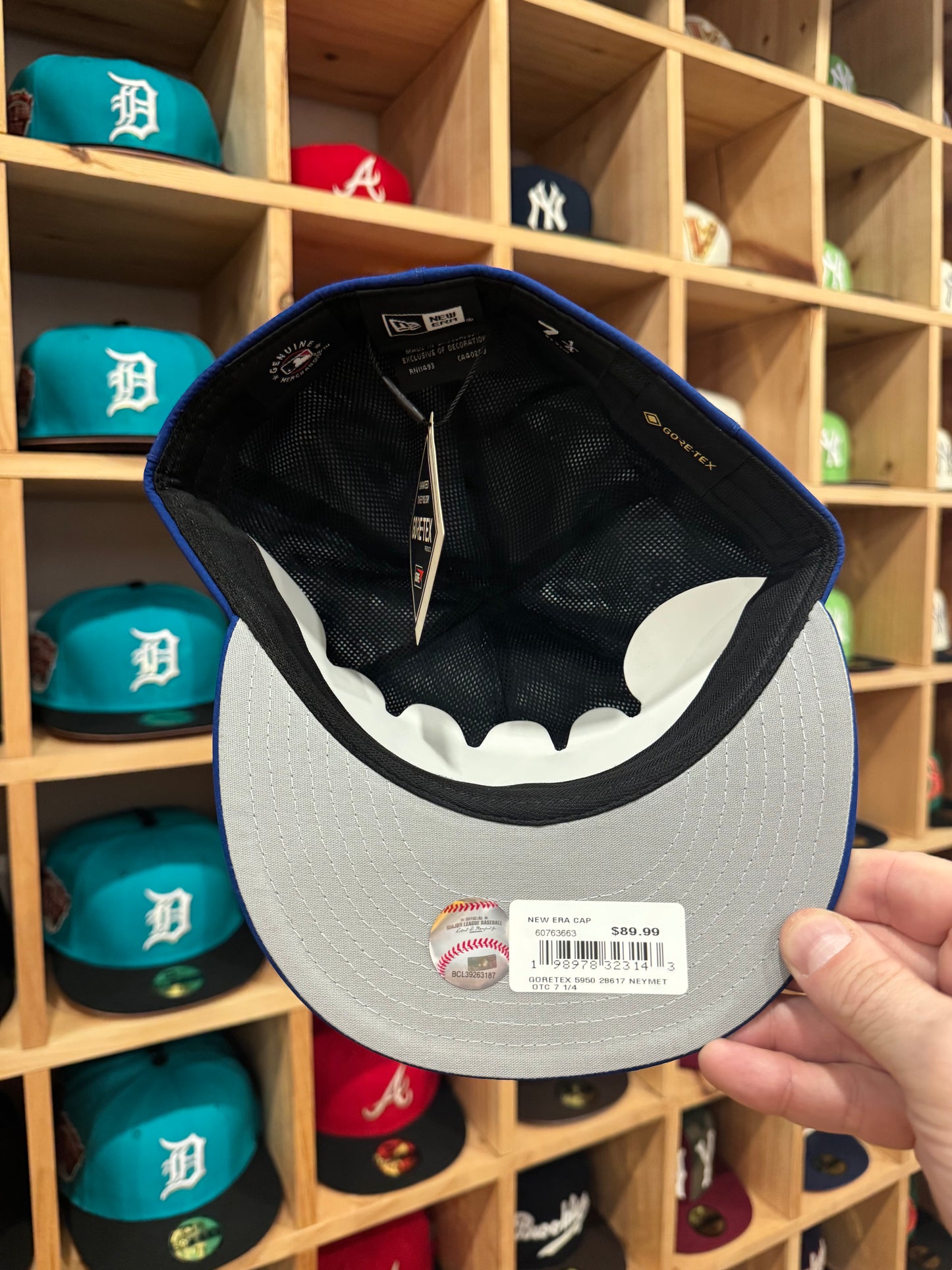 New York Mets Gore-Tex Royal 59Fifty New Era