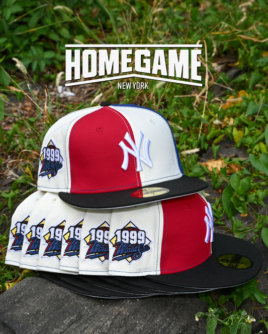 Restock! New York Yankees 1999 World Series Chrome White/Black 59Fifty New Era