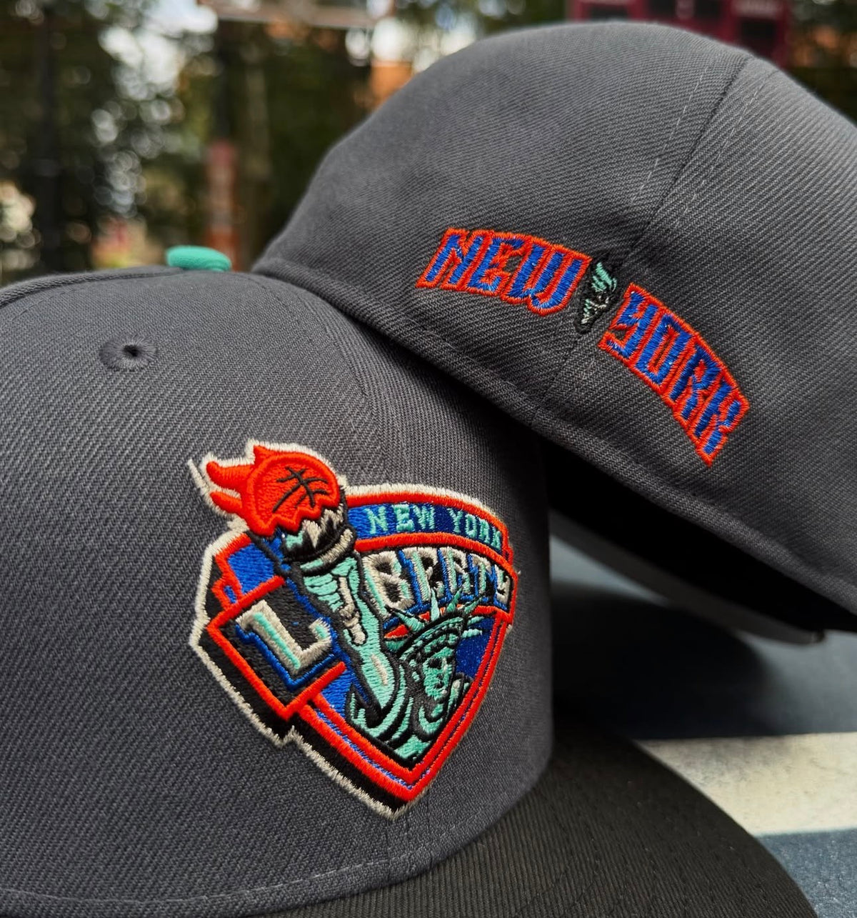New York Liberty 2025 Champions Graphite/Black 59Fifty New Era