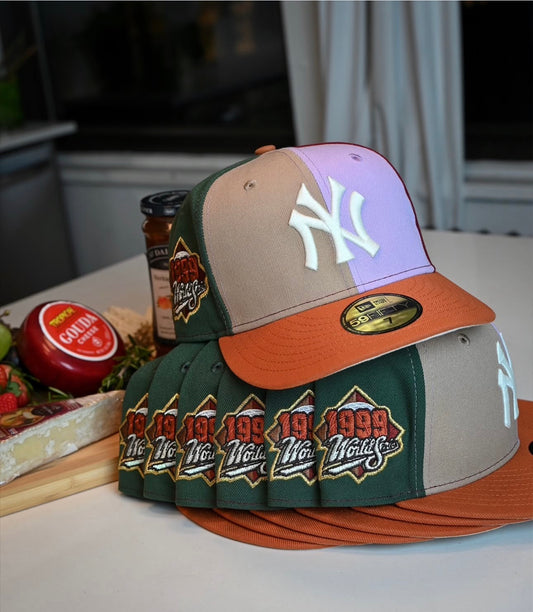 PRE-ORDER New York Yankees 1999 World Series Multi/Flight Orange 59Fifty New Era