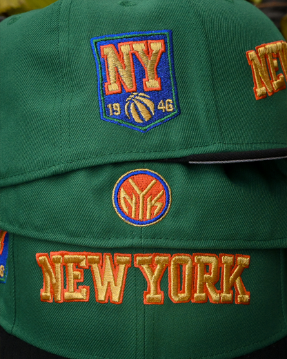 New York Knicks 1946 Kelly Green/Black 59Fifty New Era