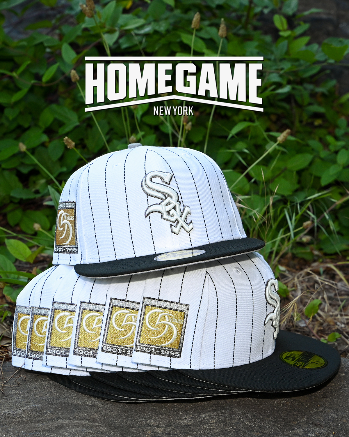 Chicago White Sox 95 Years White/Black 59Fifty New Era