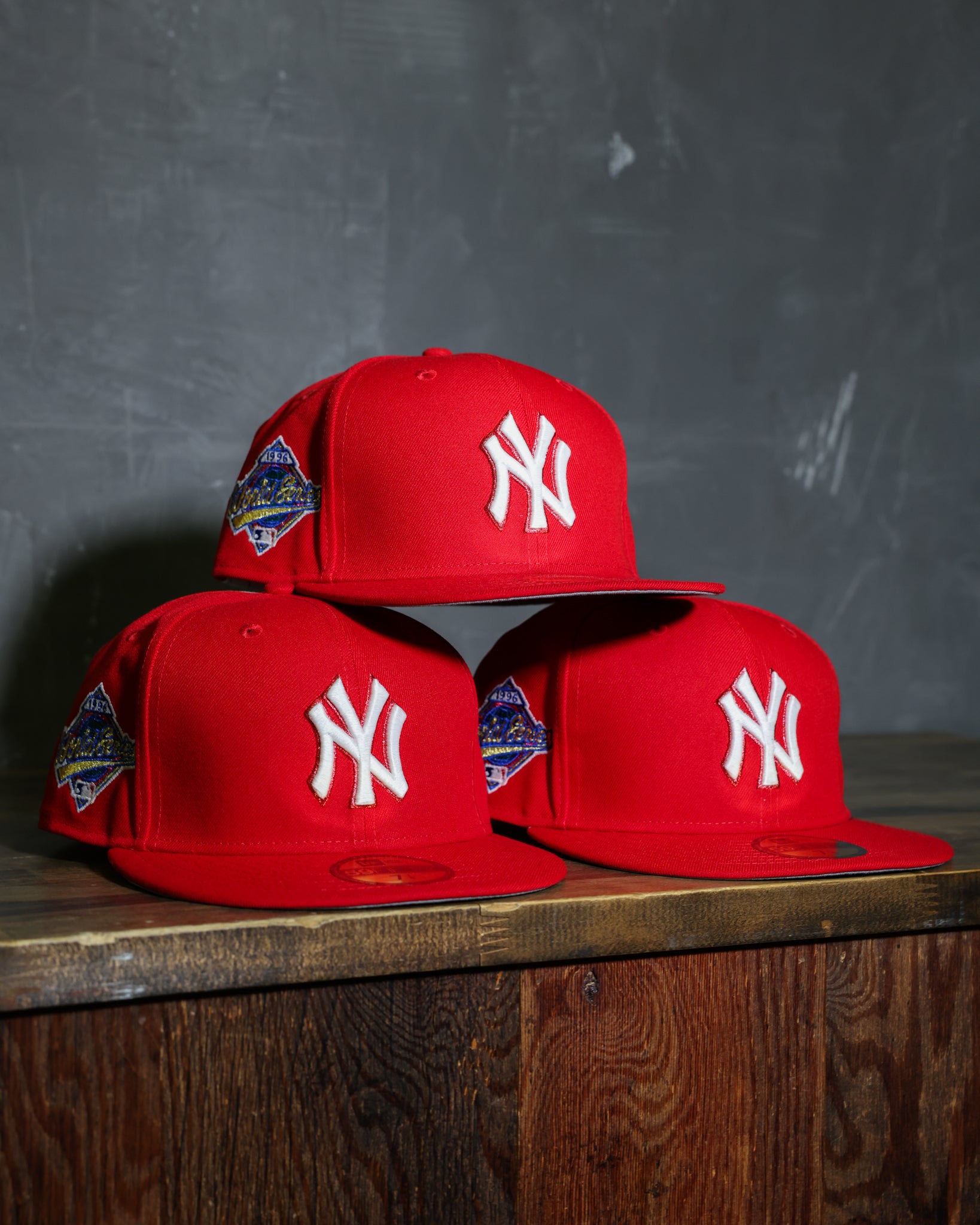 New York Yankees 1996 World Series Scarlet 59Fifty New Era