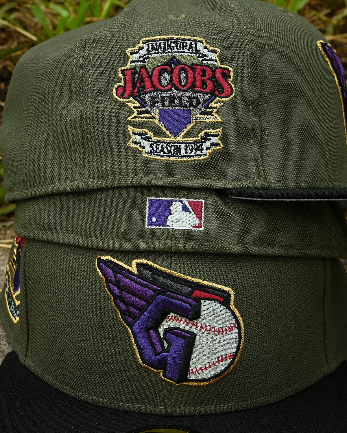 Cleveland Guardians Jacob’s Field, New Olive/Black 59Fifty New Era