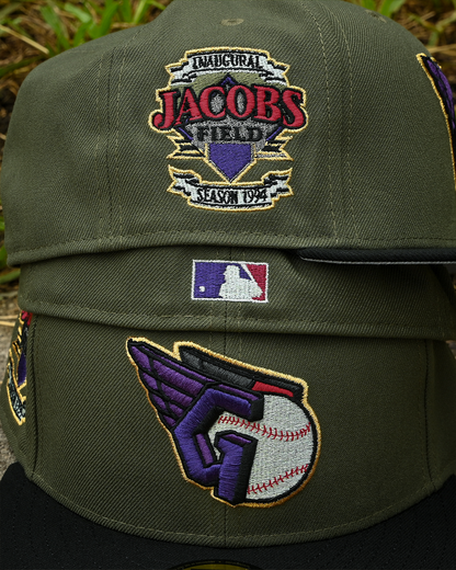 Cleveland Guardians Jacob’s Field, New Olive/Black 59Fifty New Era