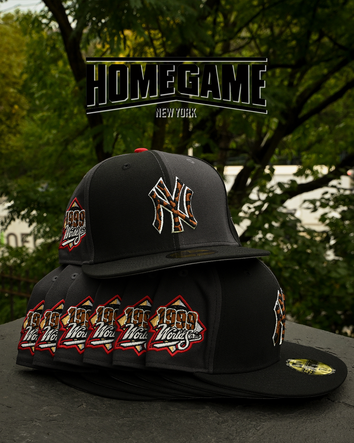 New York Yankees 1999 World Series Black/Graphite Grey 59Fifty New Era