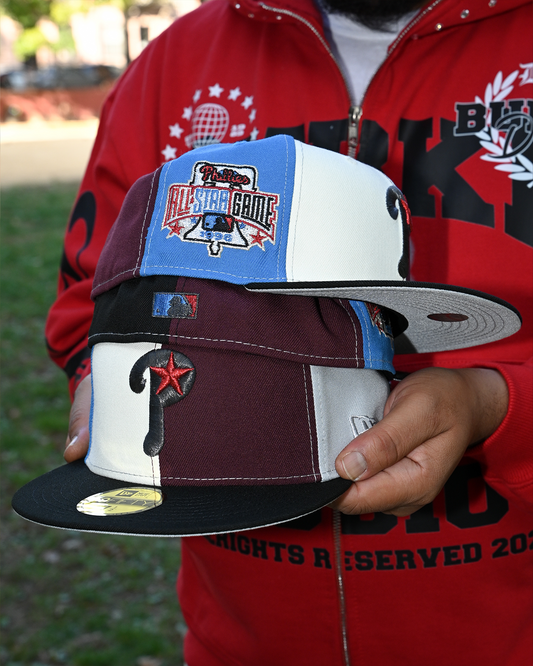 Philadelphia Phillies 1996 All Star Game Chrome White/Maroon/Black 59Fifty New Era