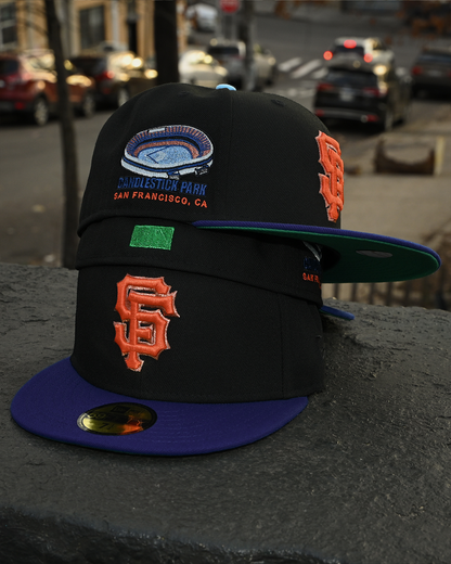San Francisco Giants Candlestick Park Black/Dark Royal 59Fifty New Era
