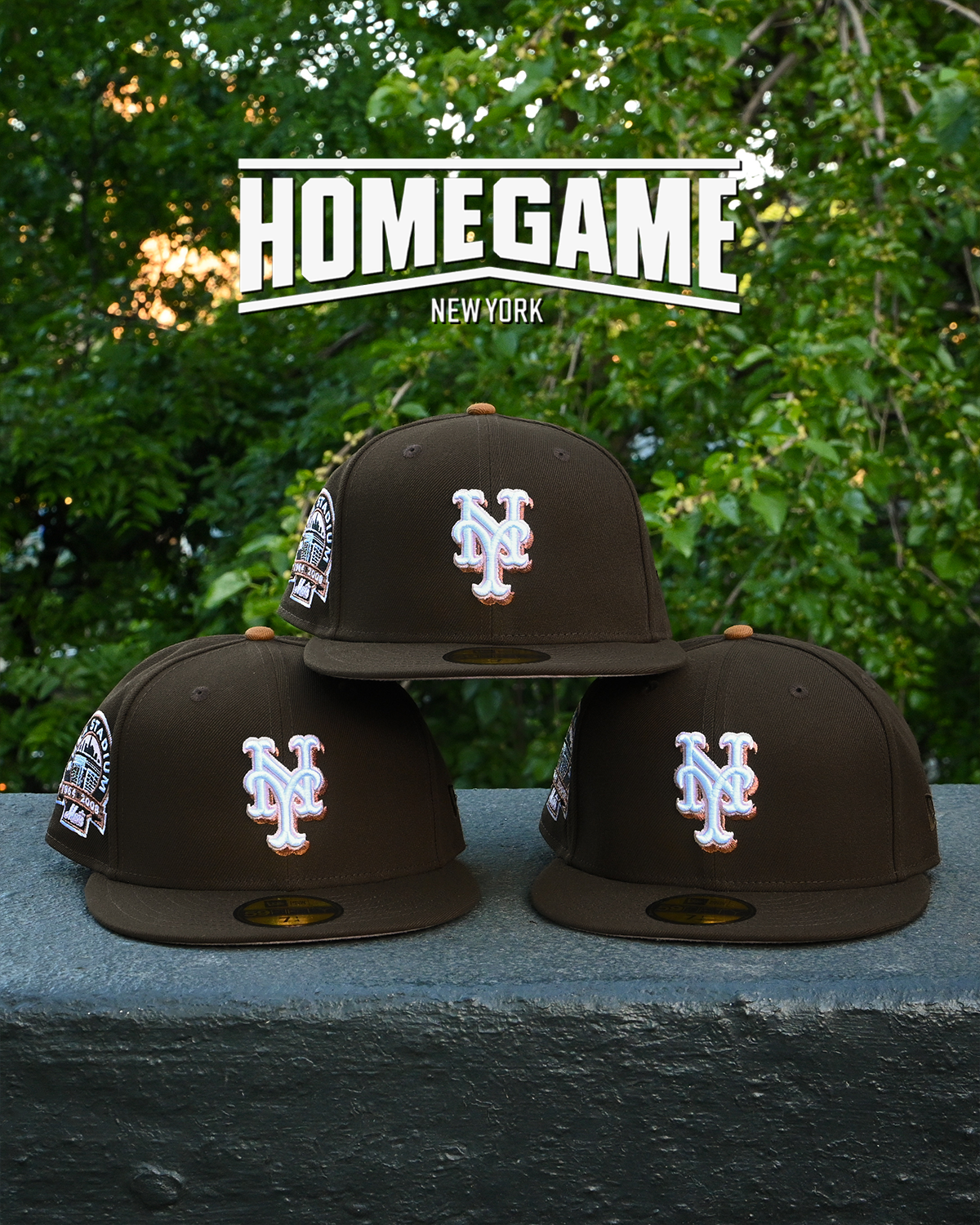 New York Mets 1964 2008 Shea Stadium Walnut 59Fifty New Era