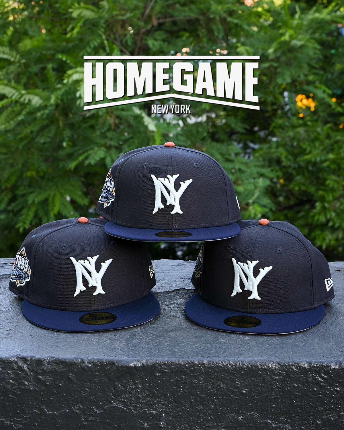 Restock! New York Yankees 1999 World Series Misty Morning/Navy 59Fifty New Era