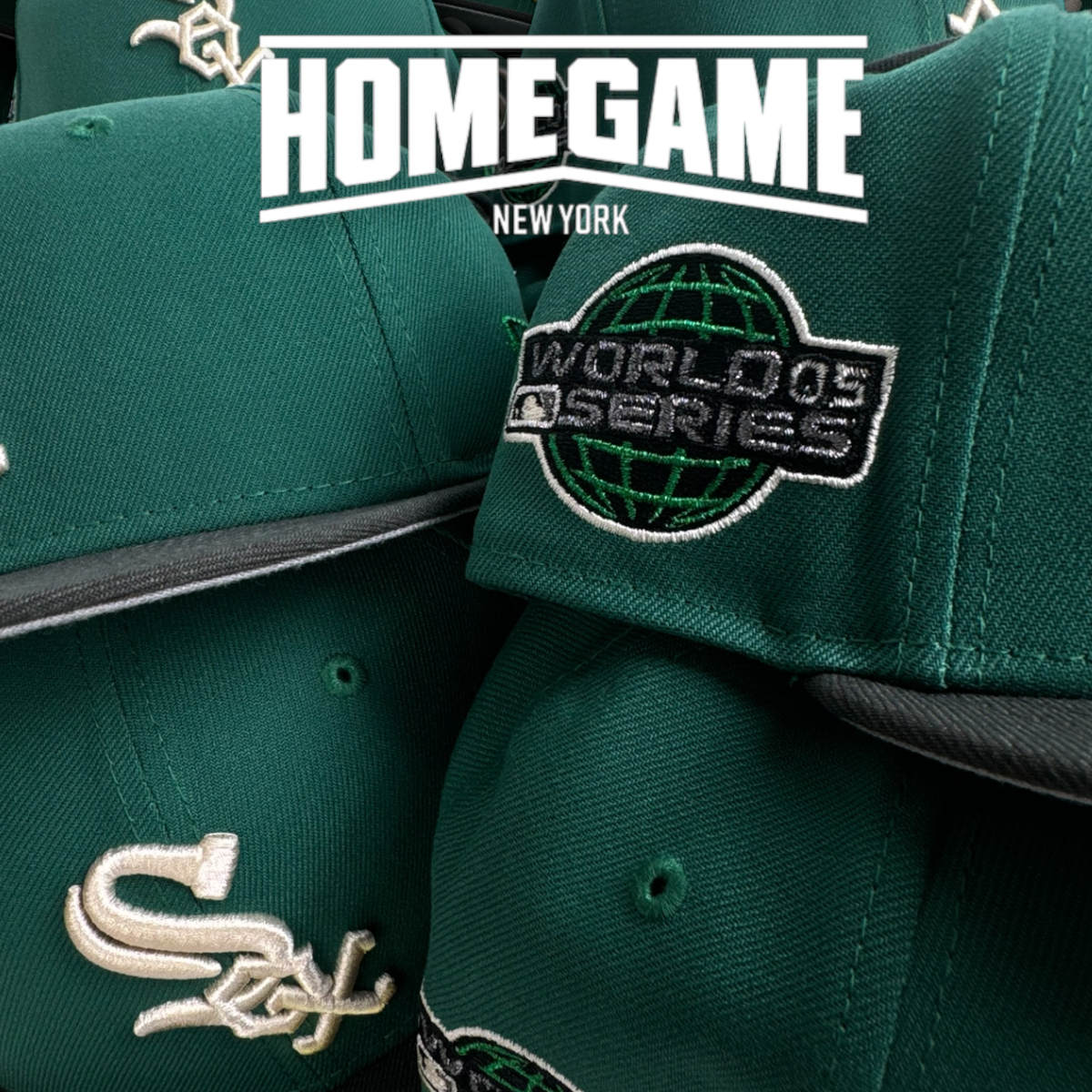 Chicago White Sox 2005 World Series Emerald Green/Dark Pewter 59Fifty New Era