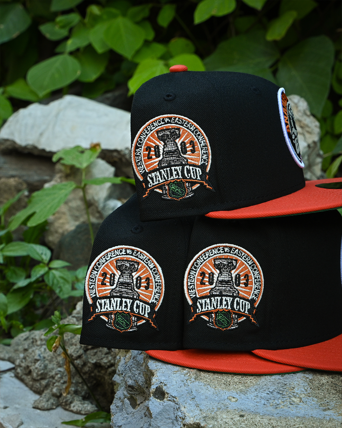 Anaheim Ducks 2003 Stanley Cup Black/Orange 59Fifty New Era