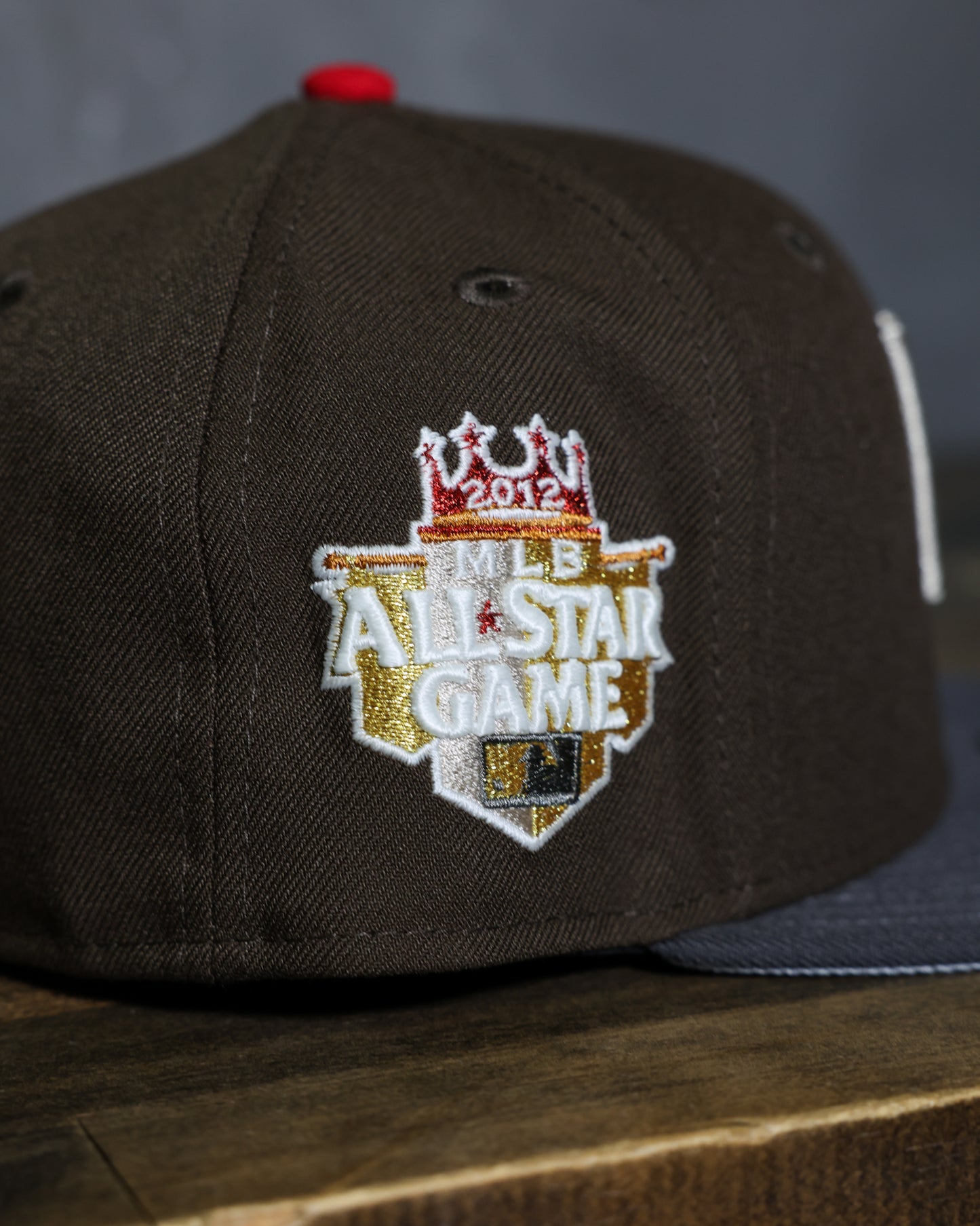 Kansas City Royals 2012 All Star Game Walnut/Dark Graphite 59Fifty New Era
