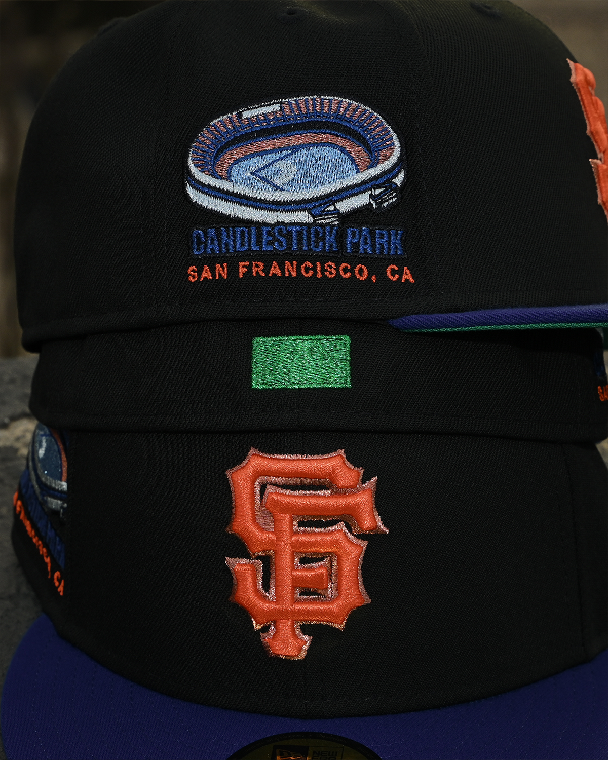 San Francisco Giants Candlestick Park Black/Dark Royal 59Fifty New Era