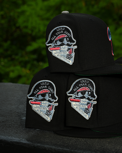 Philadelphia Phillies 1959 All Star Game Black 59Fifty New Era
