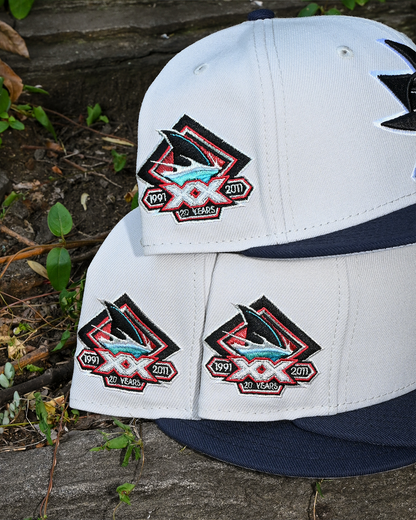 San Jose Sharks 20 Yeas Stone/Navy 59Fifty New Era