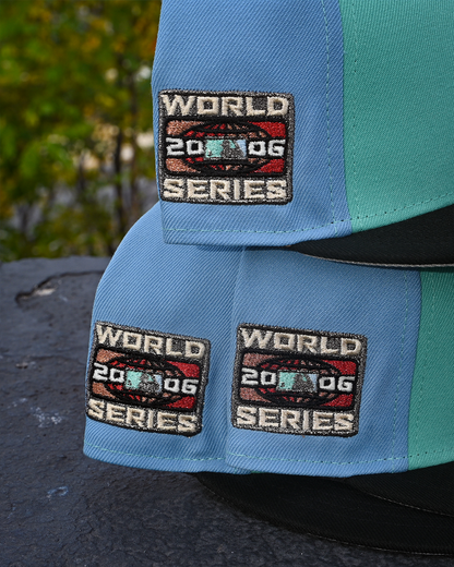 St. Louis Cardinals 2006 World Series Light Blue/Turquoise/Black 59Fifty New Era