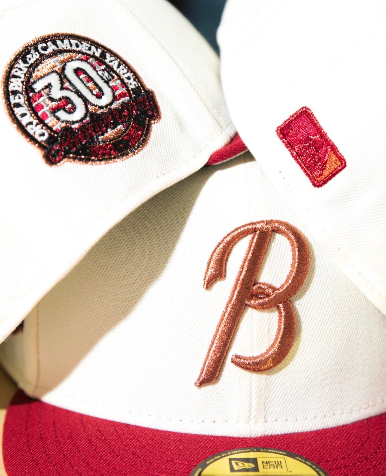 Baltimore Orioles 30th Anniversary Chrome White/Burgundy 59Fifty New Era