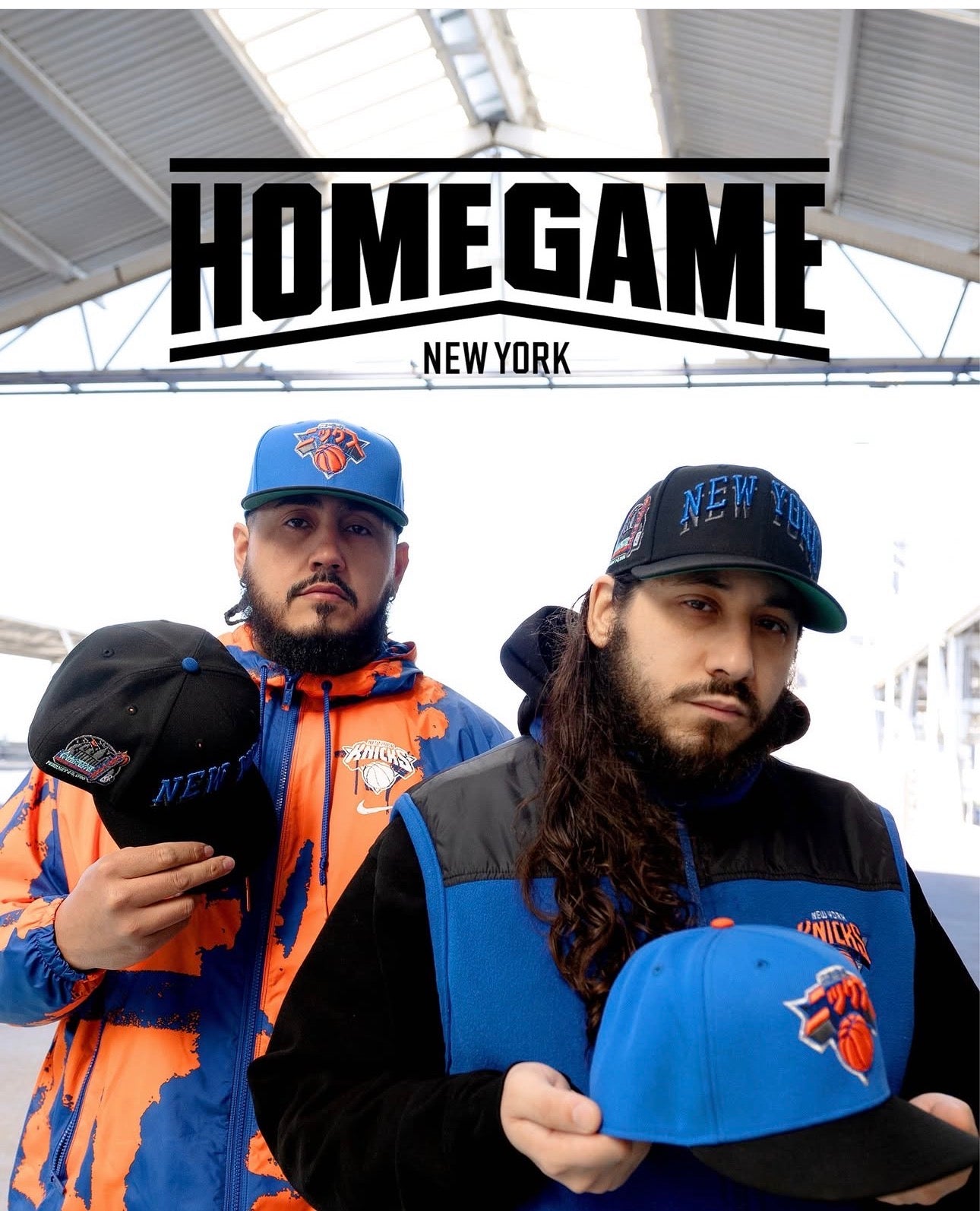 New York Knicks Kanji Plain Jane Light Royal/Black 59Fifty New Era