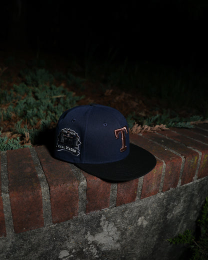 Texas Rangers Final Season Oceanside Blue/Black 59Fifty New Era