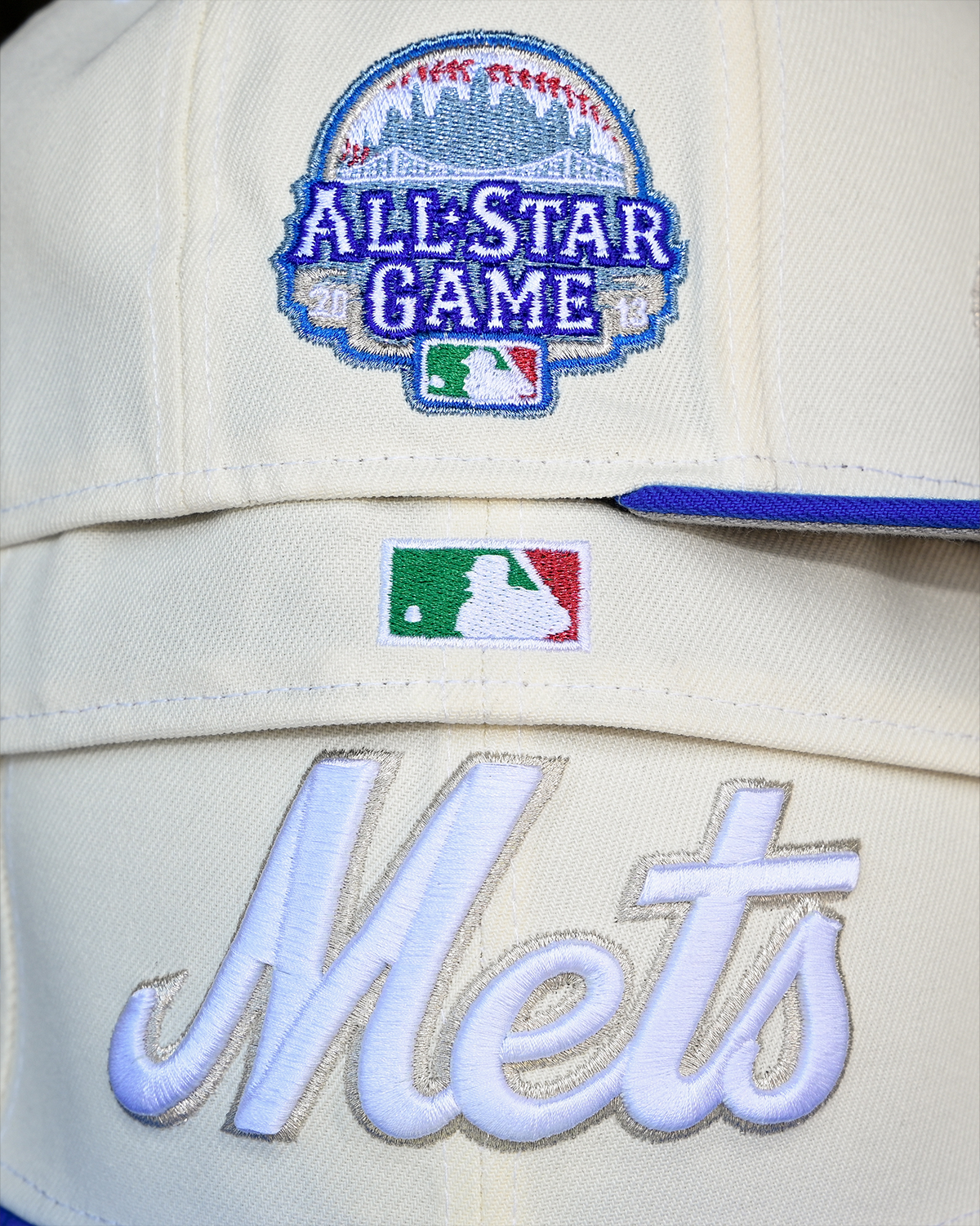 New York Mets 2013 World Series Chrome White/Blue Bead 59Fifty New Era