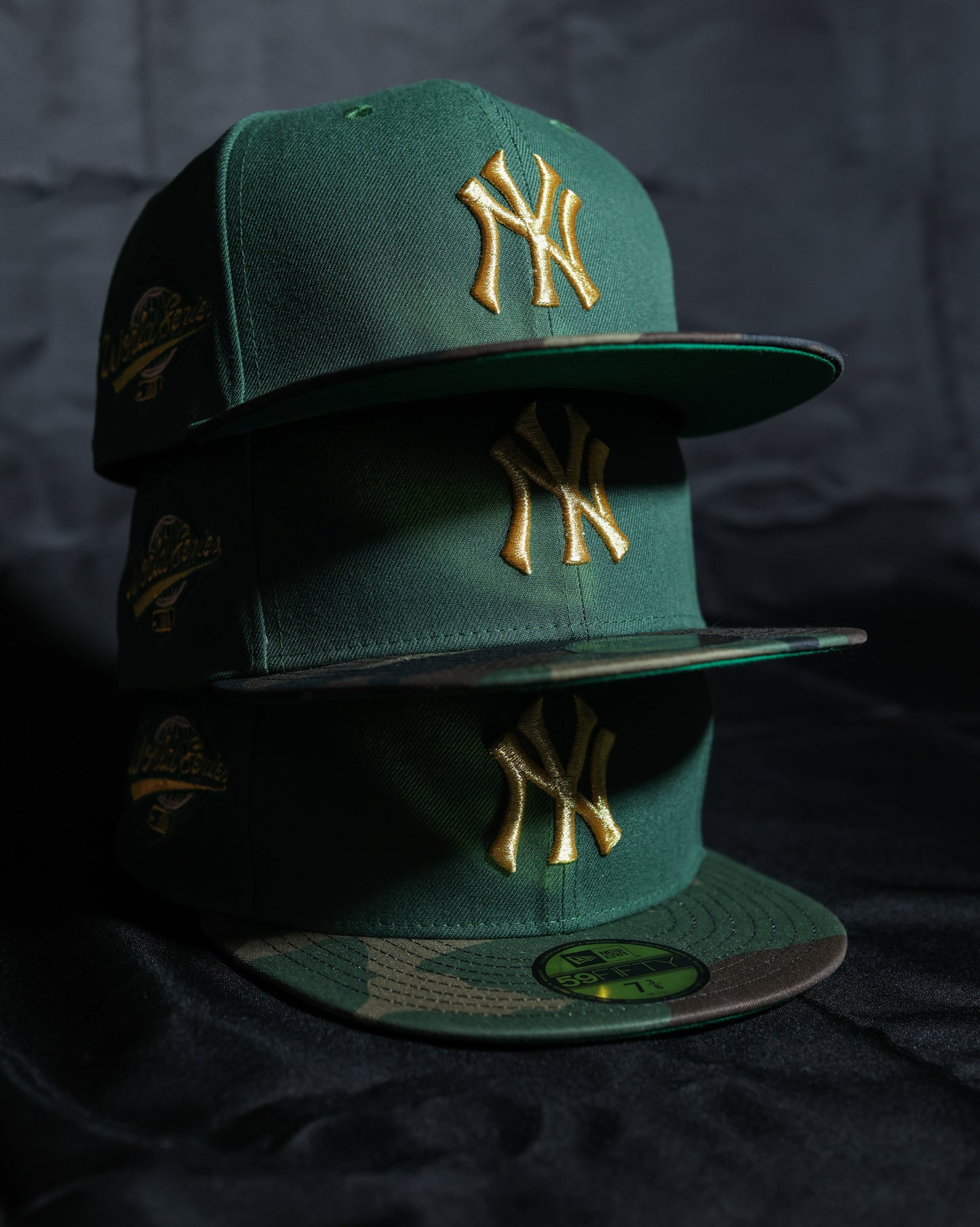 New York Yankees 1996 World Series Dark Green/Woodland Camo 59Fifty New Era
