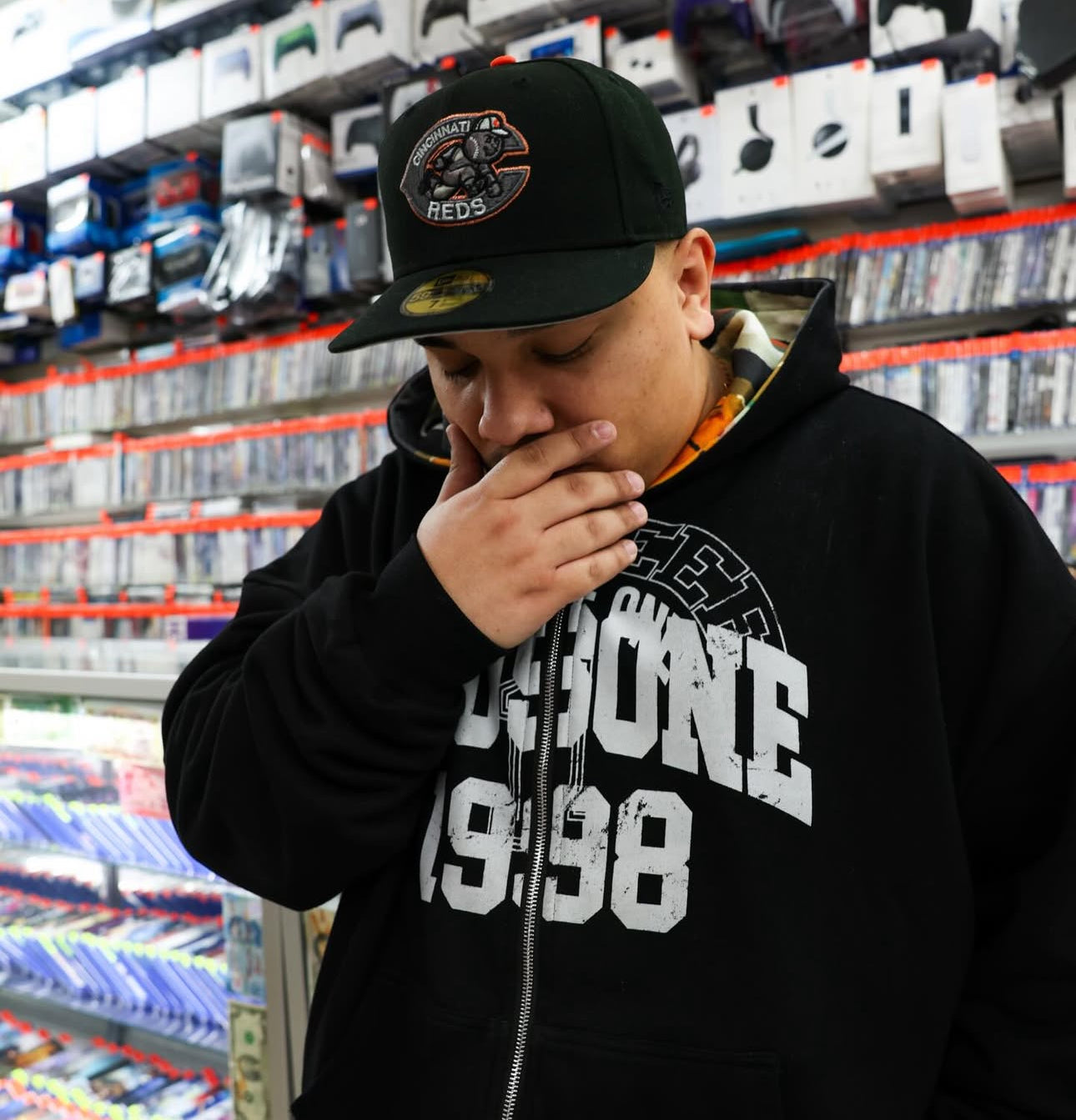 Cincinnati Reds 1998 All Star Game Black 59Fifty New Era