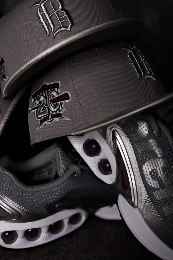 Birmingham Barons 20th Anniversary Grey/Metallic Silver 59Fifty New Era