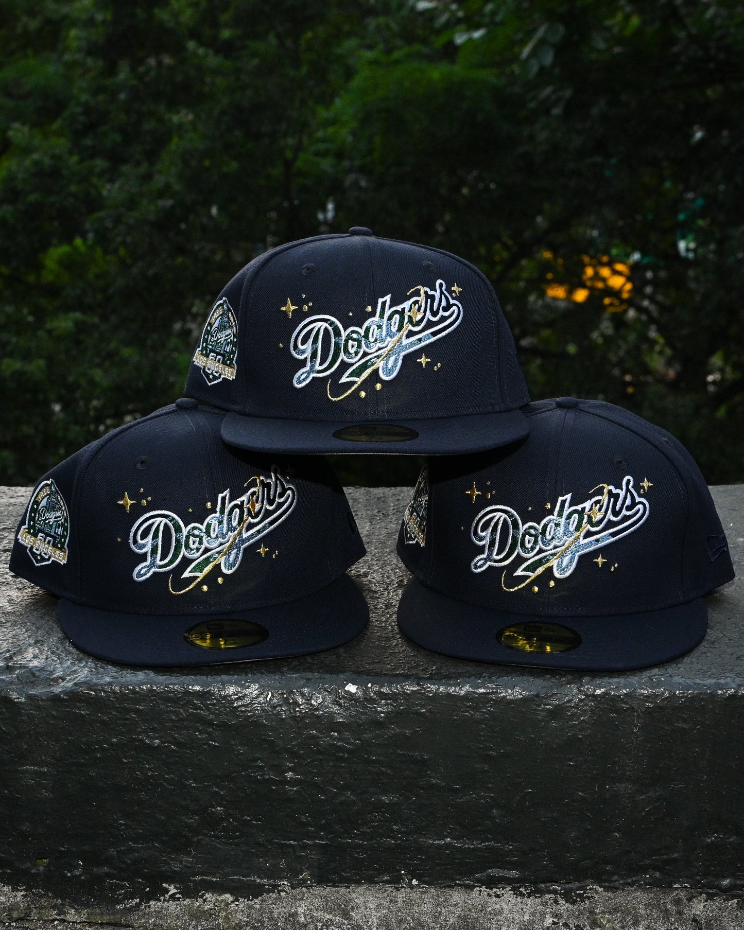 Los Angels Dodgers 60th Anniversary Night Shift Navy 59Fifty New Era