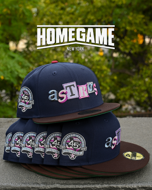 Houston Astros 45 Anniversary Oceanside Blue/Brown 59Fifty New Era