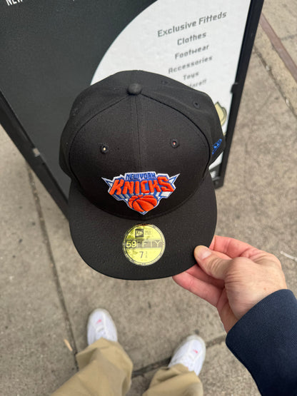 New York Knicks Plain Jain Black 59Fifty New Era