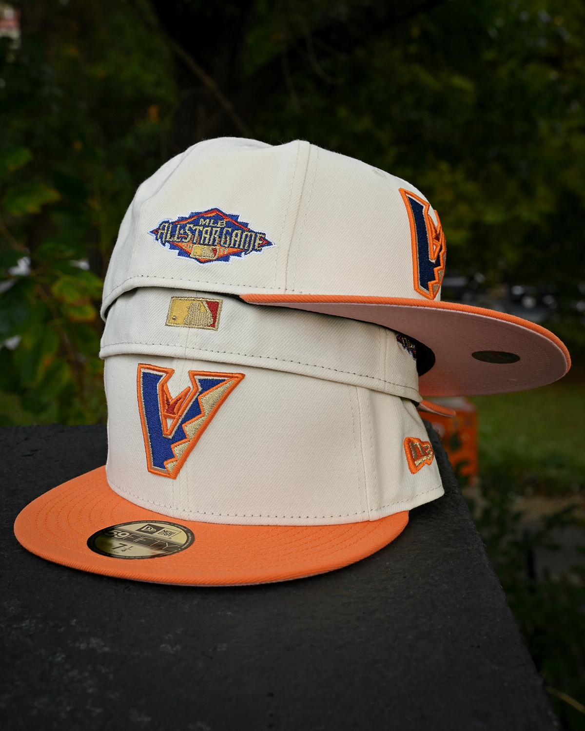Arizona Diamondbacks 2011 All Star Games Chrome White/Orange Popsicle 59Fifty New Era