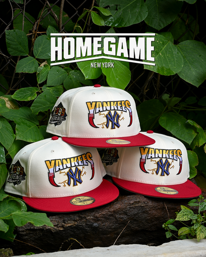 New York Yankees 1999 World Series Chrome White/Red 59Fifty New Era