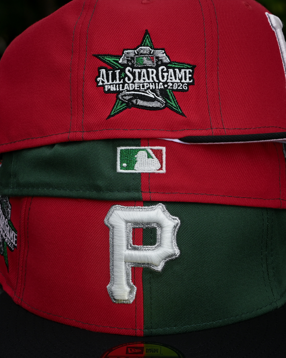 Pittsburgh Pirates 2026 All Star Game Scarlet/Dark Green/Black 59Fifty New Era