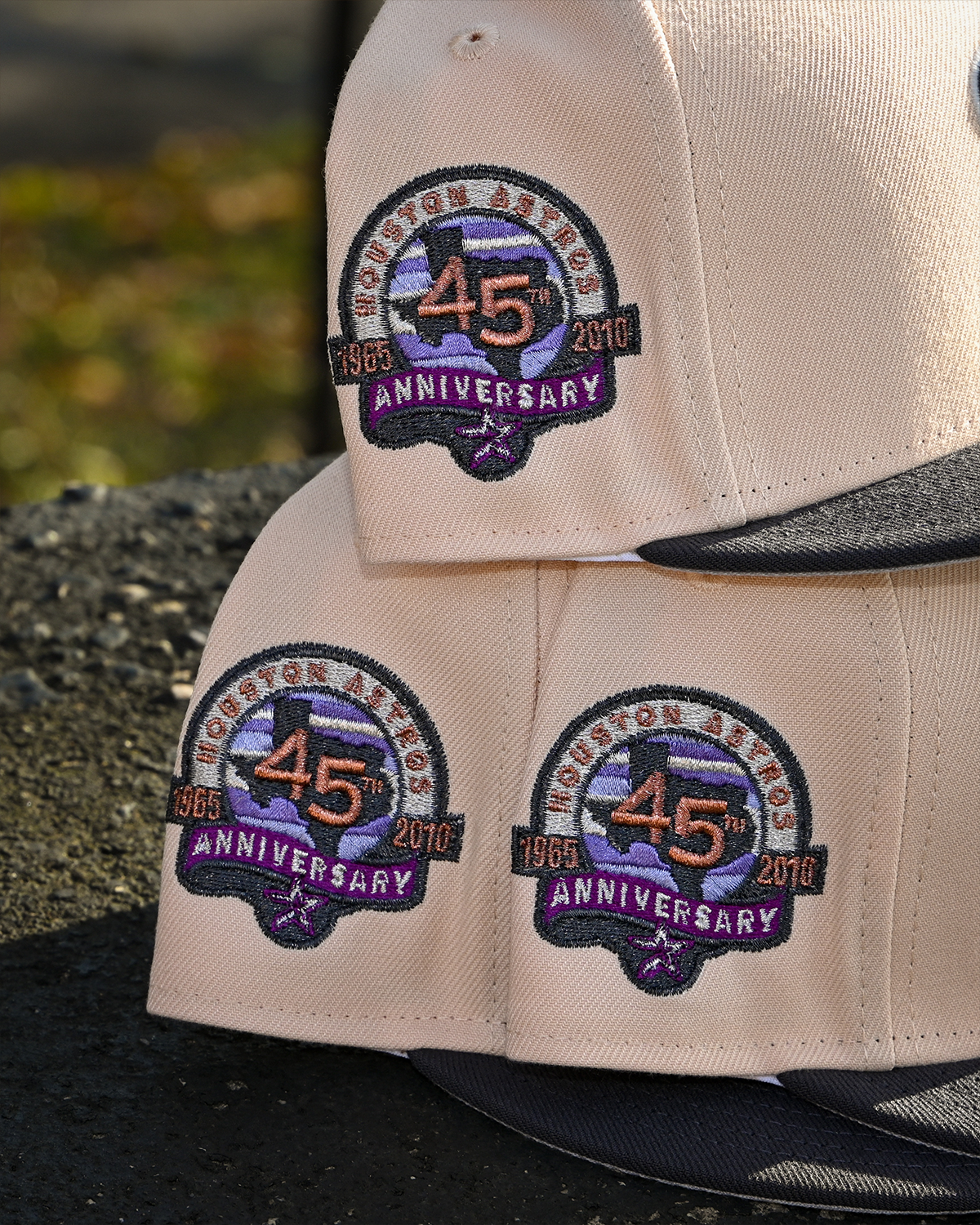 Sugar Land Space Cowboys 45th Anniversary Mango Mocha/Dark Graphite 59Fifty New Era