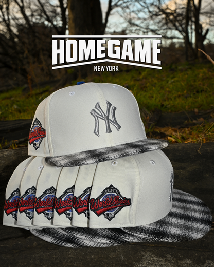 New York Yankees 1996 World Series Chrome White/Plaid 59Fifty New Era