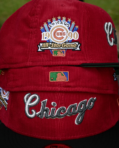 Chicago White Sox 1990 All Star Game Red Corduroy/Black 59Fifty New Era