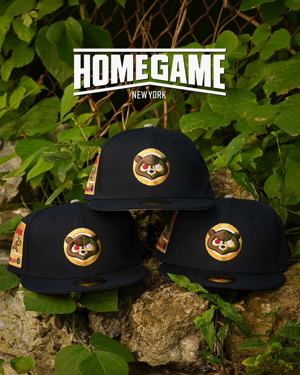 Chicago Cubs Be Alert Foul Balls Nightshade Navy 59Fifty New Era