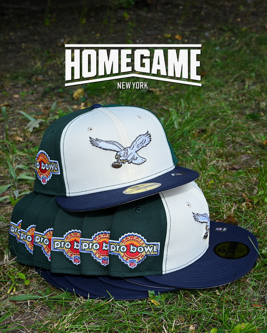 Philadelphia Eagles 1994 Pro Bowl Dark Green/Night Shift Navy 59Fifty New Era