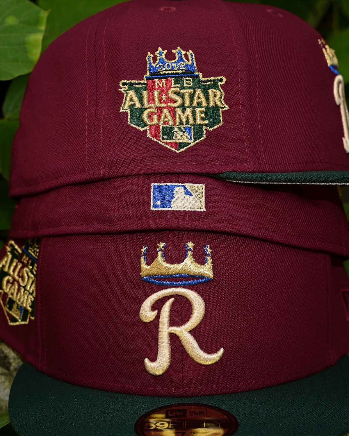 Kanas City Royal 2012 All Star Game Burgundy/Emerald Green 59Fifty New Era