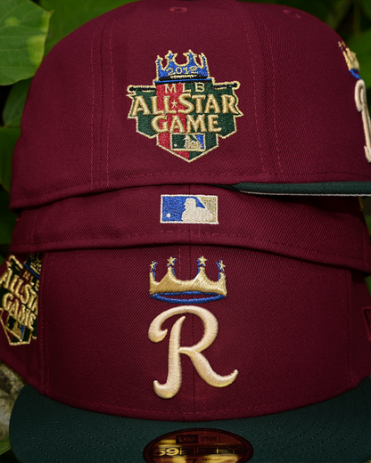 Kanas City Royal 2012 All Star Game Burgundy/Emerald Green 59Fifty New Era