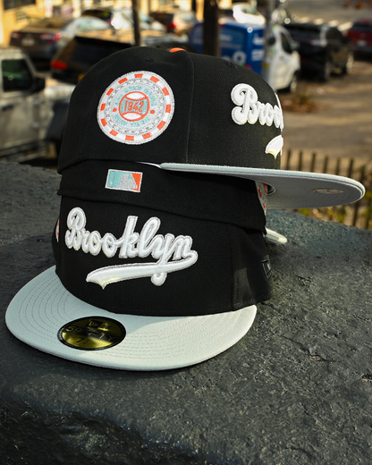 Brooklyn Dodgers 1942 All Star Game Black/Everest Green 59Fifty New Era