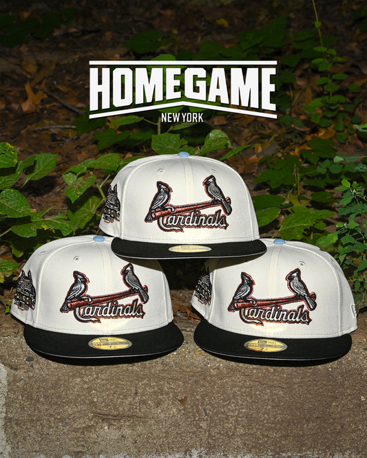 St Louis Cardinals 2006 World Series Chrome White/Black 59Fifty New Era