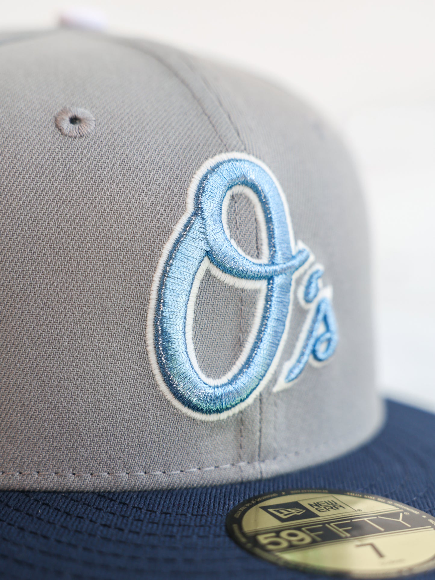 Baltimore Orioles 50th Anniversary Misty Morning/Navy 59Fifty New Era