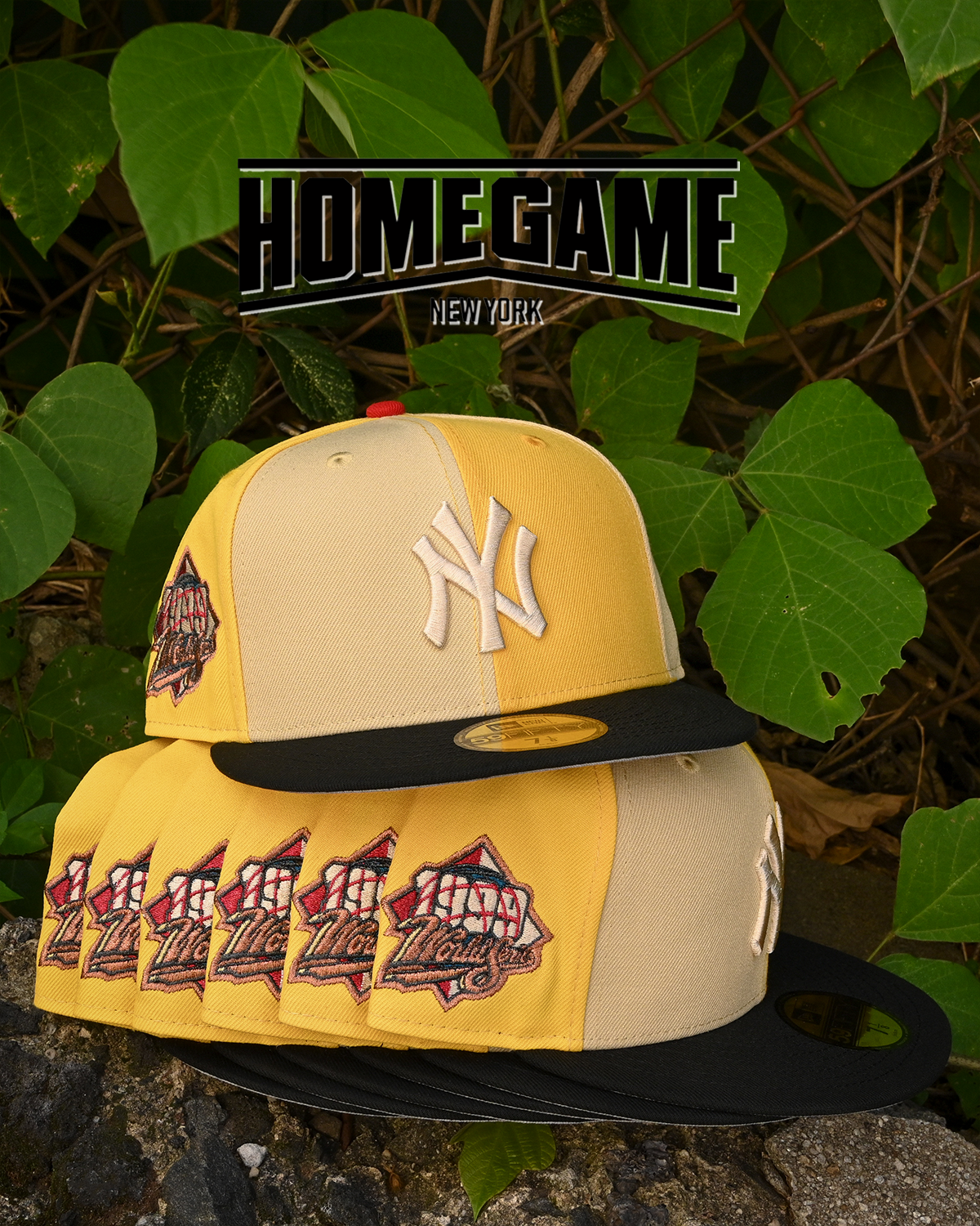 New York Yankees 1999 World Series Vegas Gold/Yellow/Black 59Fifty New Era