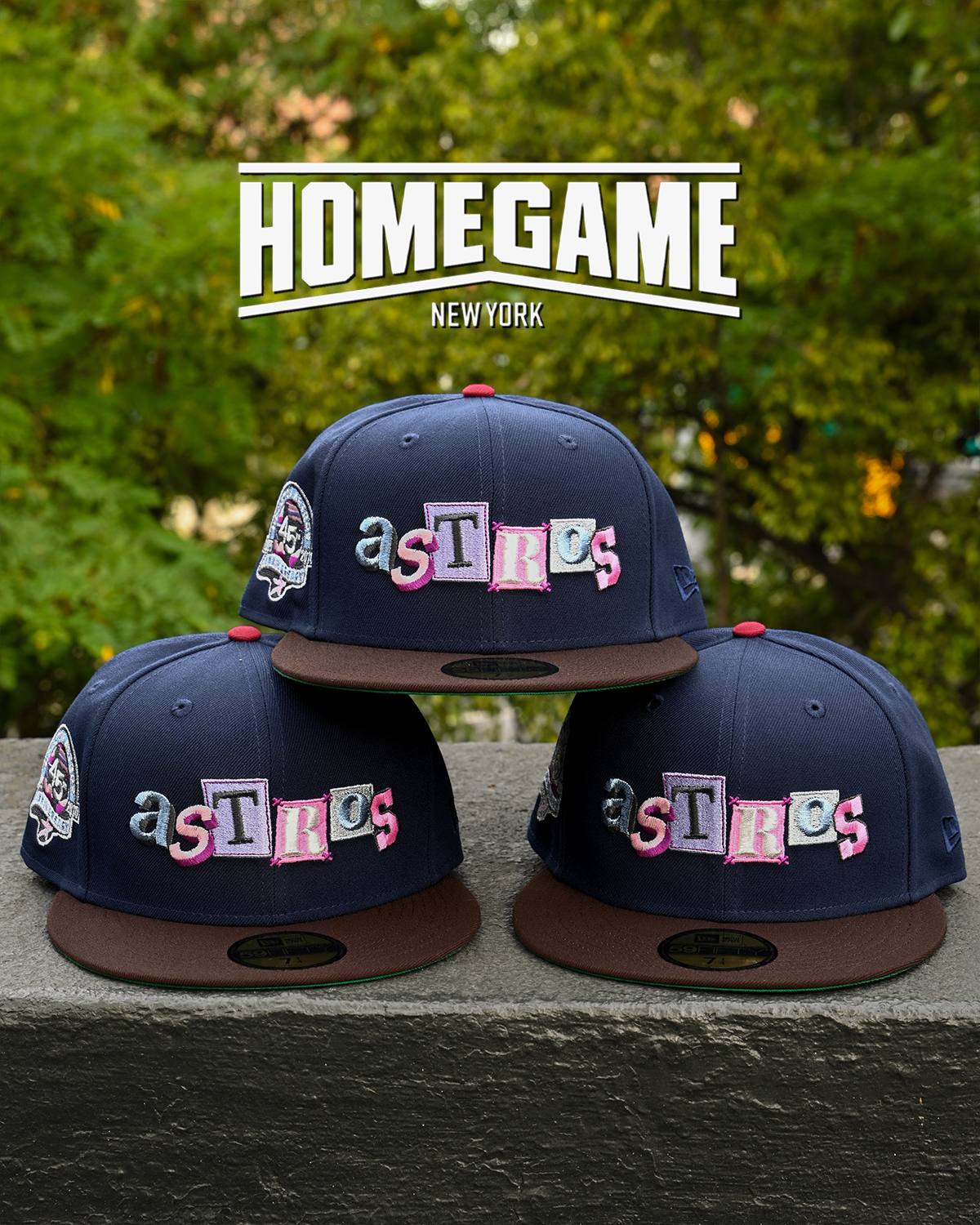 Houston Astros 45 Anniversary Oceanside Blue/Brown 59Fifty New Era
