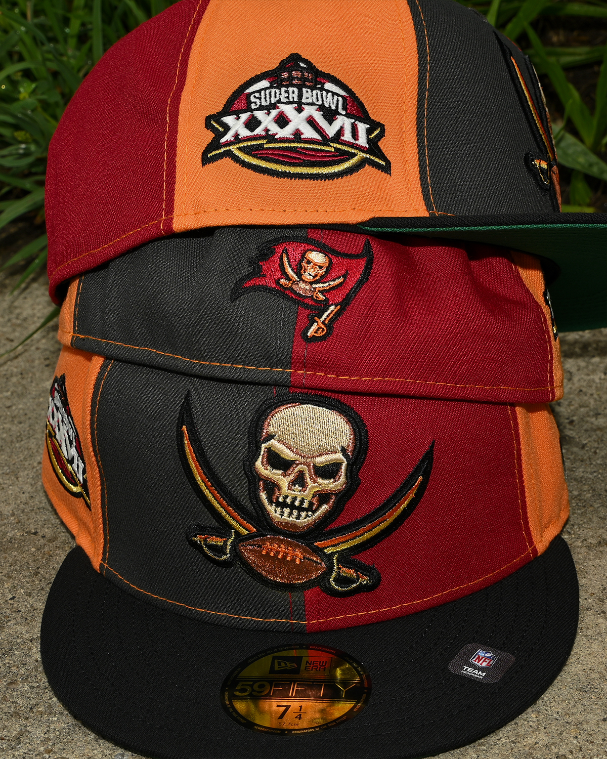 Tampa Bay Buccaneers Super Bowl Olive/Maroon/Black 59Fifty New Era