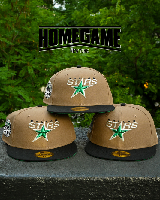 Dallas Stars 20th Anniversary Khaki/Black 59Fifty New Era