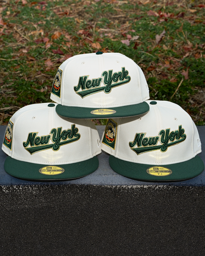 New York Mets 25th Anniversary Chrome White/Dark Green 59Fifty New Era
